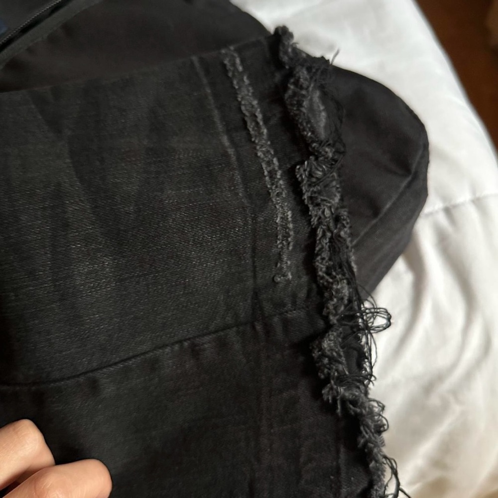 Men's Black Bootcut Jeans
